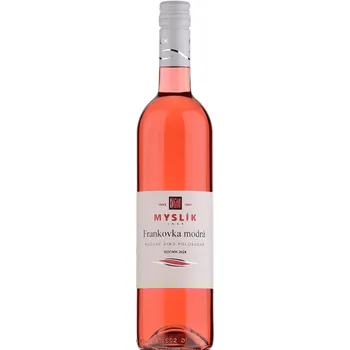 Víno Myslík Winery Frankovka modrá rosé 2024 polosuché
