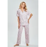 Elegantní dámské pyžamo Lora růžové M