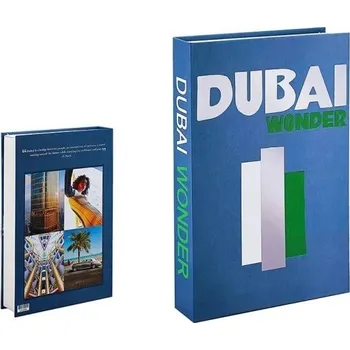 Falešná kniha s úložným prostorem DUBAI WONDER, otevíratelná dekorace