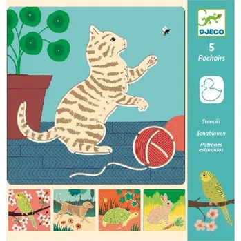 Šablony Djeco Roztomilá zvířátka