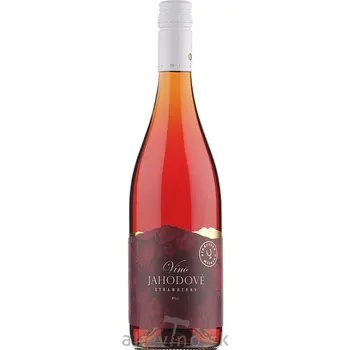 Víno Miluron Jahodové víno polosladké