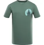 Pánské bavlněné triko Alpine Pro EKK - zelená / XL-G (Giant)
