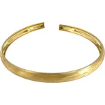 Stříbrný pozlacený náhrdelník pevný