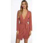 Dámský tenký župan Henderson Alena - viskóza Starorůžová M