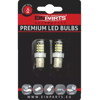 Autožárovka EPL150 LED žárovky P21/5W (30 x SMD 3020) 6000K CANBUS