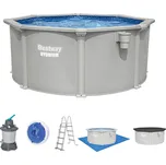 BESTWAY Hydrium Bazénový set 300 x 120 cm, písková filtrace 56566 free_store_pickup