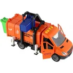 Auto popeláři plast 30cm na setrvačník na baterie se zvukem se světlem