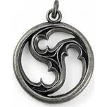 Drakkaria Gotický triskel, okno katedrály, přívěsek, zinek