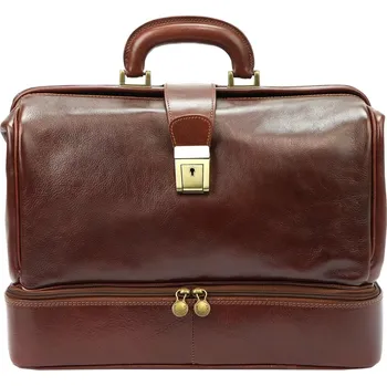 Pánská aktovka Florence MD-2 hnědá + doprava zdarma