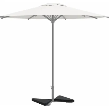 Stínicí technika vidaXL Závaží pro slunečník 2 ks žulová trojúhelníková 14 kg [4100002] Barva: Černá