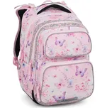 Školní batoh BagMaster DOPI 25 A - Motýle BAGMASTER