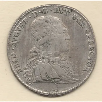 1/3 tolaru 1802 Fridrich August III. Sasko 6,96 g