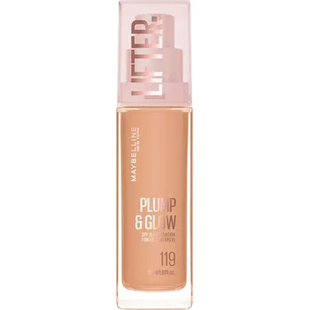 Maybelline Lifter Plump & Glow rozjasňující make-up pro přirozený vzhled SPF15 30 ml, 119