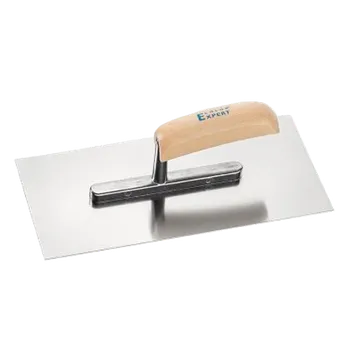 Zednické hladítko Hladítko - nerezová ocel, dřevěné držadlo 280x130mm