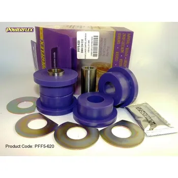 Silentblok nápravy Silentbloky Powerflex BMW E34 (88-96) Front Inner TCA Bush Alloy (2)