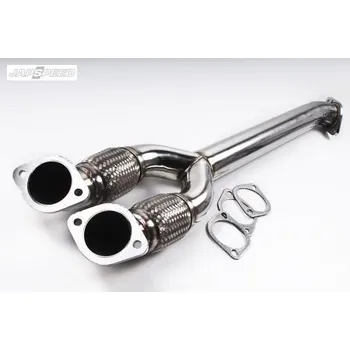 Tuning Středový díl k výfuku Y pipe Japspeed Nissan GT-R R35 - 2x 89mm > 89mm