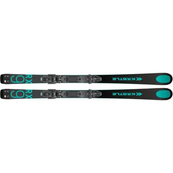 Sjezdové lyžování Kästle RX 9 Prem + K12 TRI GW Velikost: 168 L black turquoise+V matt black 23/24