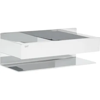 Mýdlenka SAT Polička SAT Vision chrom SATDVIPOLCH SATDVIPOLCH