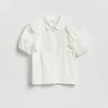 Reserved - Košile s volánkem - bílá - 608IB-00X - 608IB-00X-122