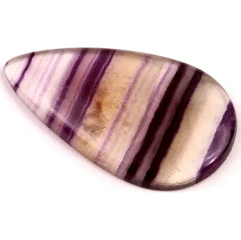 Korálek Kabošon Fluorit č.2303 (41x25x5mm)