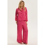 Dámské pyžamo Esotiq Cress - satén Růžová XL