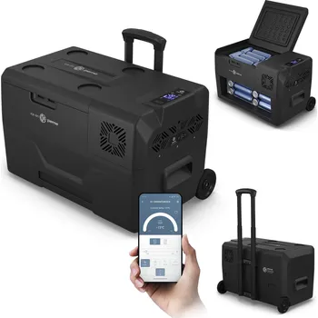 Outdoorové zavazadlo PEME Elektrický chladicí box Peme Expedition 28L 12/230V 28 LITRŮ ČERNÁ