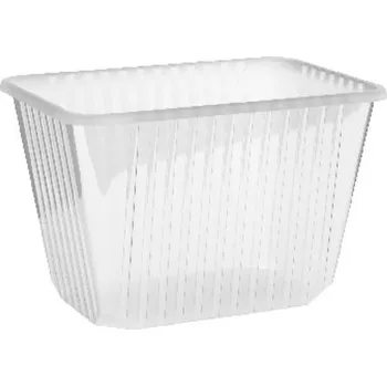Jednorázové nádobí Vanička hranatá 2000ml (cena za 50ks)