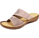 Dámské letní pantofle RIEKER 60812-31 růžová vel. 38