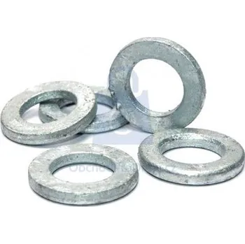 Matice Podložka plochá pevnostní, DIN 6916, žárově zinkovaná 21, balení 1 ks