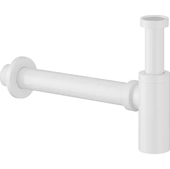 Instalatérský materiál CERANO - Sifon umyvadlový - 5/4" - plast - DN40/300mm - bílá lesklá