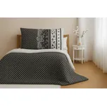 Textilomanie Canzone Black 2x 140 x…