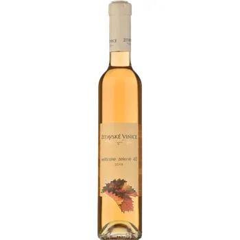 Víno Žitavské vinice Veltlínske zelené 40 2018 přírodně sladké 0.375l