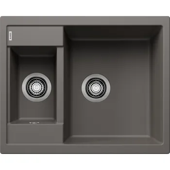 Granitový dřez METRA 6 je kompaktní, ale funkční kuchyňský dřez ideální do menších prostor. Jeho mladistvý design s rovnými liniemi doplňuje moderní kuchyně a jeho dvoumístné uspořádání nabízí praktičnost a pohodlí. Velká hlavní mísa zvládá efektivně mytí nádobí, zatímc