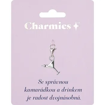 Party dekorace Stříbrný přívěsek drinku - Kamarádka