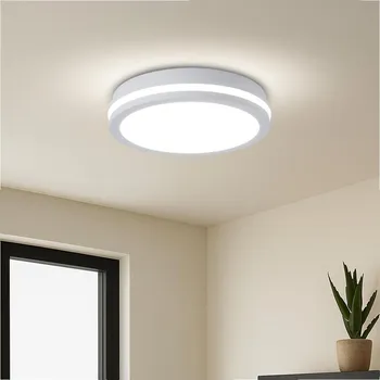 Venkovní osvětlení Brilagi - LED Venkovní svítidlo se senz. BENE LED/24W/230V pr. 26 cm bílá IP54