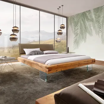 Postel GK Dřevěná postel z dubového masivu LEXIUS, 160x200 cm