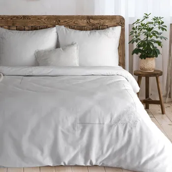 Povlečení Povlečení 160x200 cm bavlněný satén, bílé