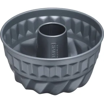 Nádoba na pečení Forma na bábovku GOURMET 22 cm, šedá, ocel, Kaiser