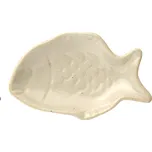 Ib Laursen Kameninový talířek Fish krémová
