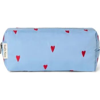 Přebalování STUDIO NOOS kosmetická kabelka Puffy Pouch light blue hearts