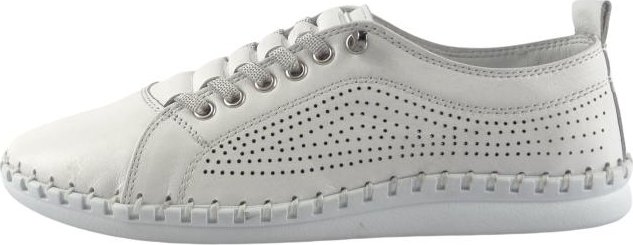 Aurelia obuv 1191209 -1 white perf., velikost 41