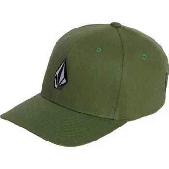 Kšiltovka Volcom kšiltovka Full Stone Flexfit Hat Brolive | Zelená | Velikost S/M | 100% bavlna