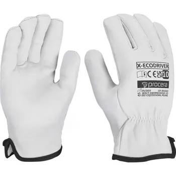 Pracovní rukavice Procera X-ECODRIVER Pracovní celokožené rukavice 10