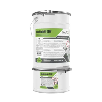 Průmyslové lepidlo Epoxidová injektáž trhlin betonu-pro nízké teploty | ResiInjekt E1W - 1kg