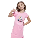 Dívčí noční košile Cornette 493/123 Kitty 3 122/128 Růžová