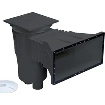 Skimmer 17, 5 l, pro fólie, s mosaznými zástřiky, široké hrdlo, RAL7016