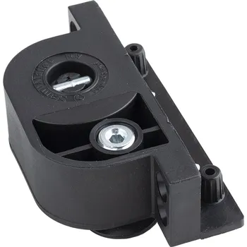 Nábytkové kování Ferramenta Stavěcí noha s kolečkem KEY-F s piny levá