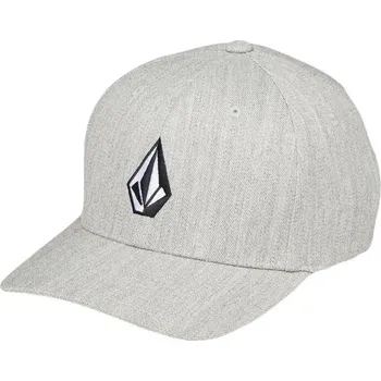 Kšiltovka Volcom kšiltovka Full Stone Hthr Flexfit Hat Grey Vintage | Šedá | Velikost L/XL