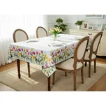 Ubrus na stůl SPRING TULIPS více rozměrů Mybesthome Rozměr: 140x220 cm