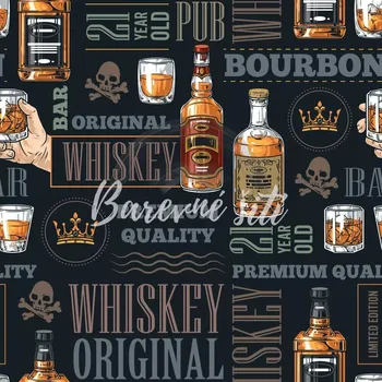 Galanterie Úplet, Alkohol (E) (Top kvalitní úplet Bella digitisk)